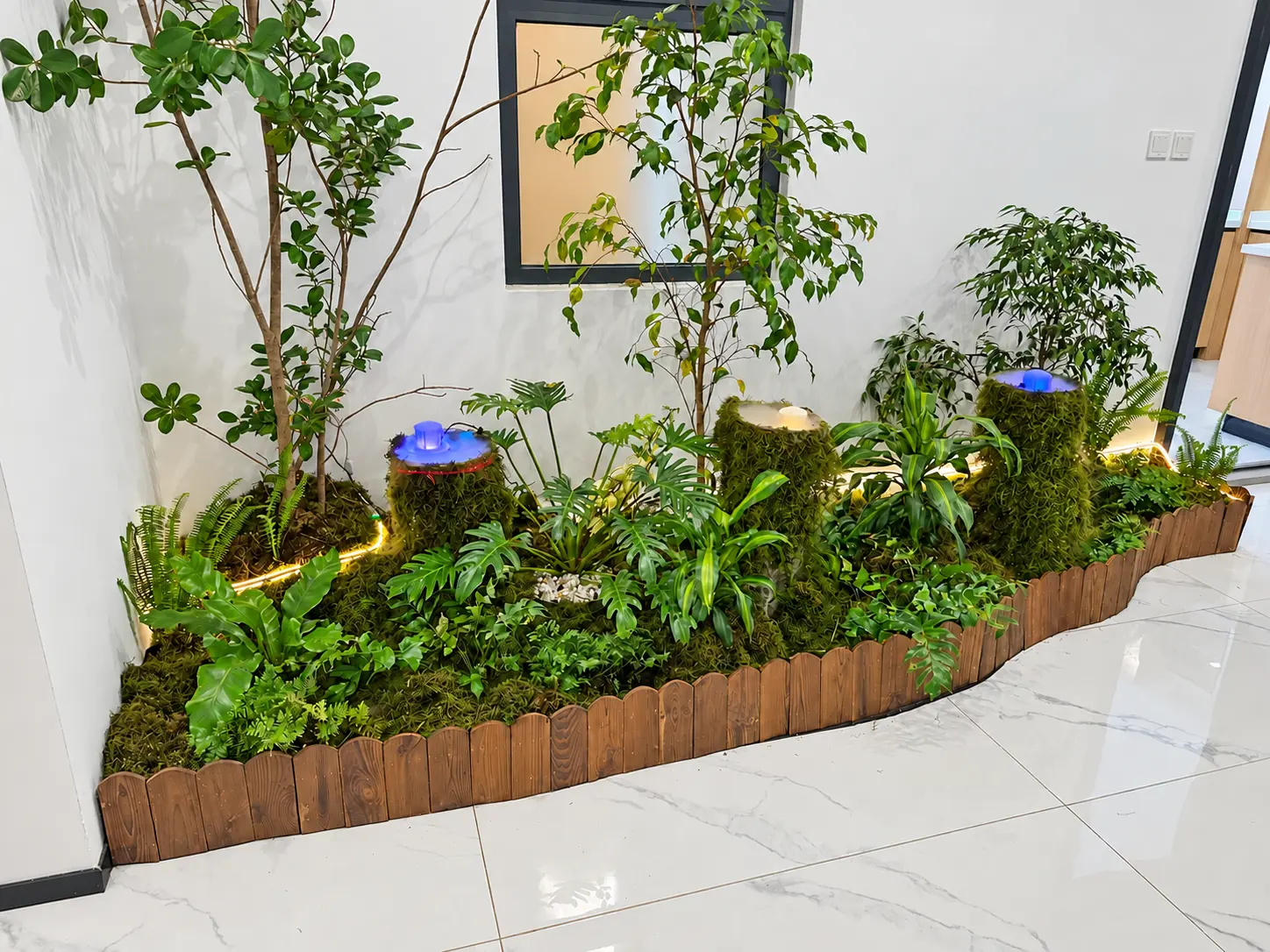Stellar Bay — Indoor Feature Garden at GTC Towers